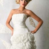 Gaun pengantin pendek berpakaian etoiles