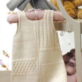 Pletené šaty pro dívky pletení