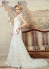 Krajkové svatební šaty od Anna Delaria