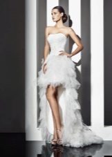 Gaun pengantin dari Amour Pengantin dengan kereta api