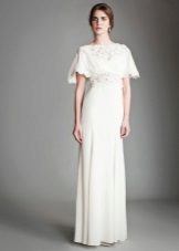 Gaun pengantin dari Temperley London lurus