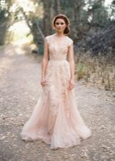 Reem Acra krajkové svatební šaty