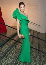 Vakaro suknelė iš žalios „Lanvin“
