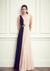 Jenny Packham Blue Stripe Gown