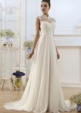 Vestit de núvia tancat amb la col·lecció ROMANCE de Naviblue Bridal