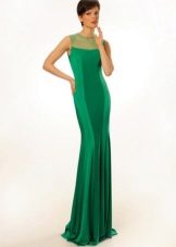 Vakarinė suknelė iš Oksana skrenda žalia