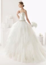 Vestido de novia de rosa Klara 2014 magnífico