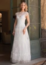 Provence krajkové svatební šaty