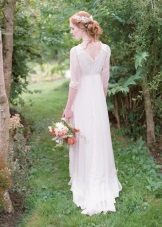 Сватбена рокля в стила на Прованс