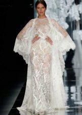 Vestido de encaje de novia de Yolan Cris 2016