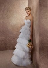 Vestido de noiva multi-camadas da coleção Magic Dreams de gabbiano