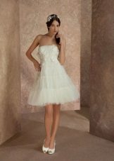 Vestido de noiva curto da coleção Magic Dreams de gabbiano