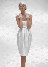 krátké svatební šaty od Gabbiano