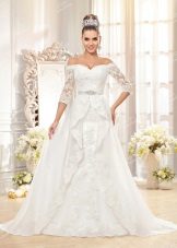 فستان زفاف من مجموعة الزفاف 2014 بأسلوب الأميرة