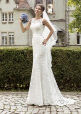 Armonia csipke egy-line esküvői ruha