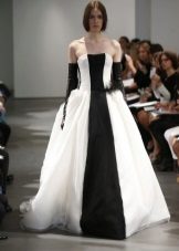 Man-negru rochie de mireasa de Vera Wang