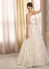 A-Siluet Lace Wedding Dress