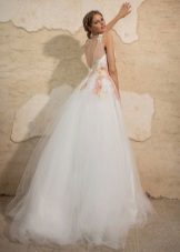 Elegante abito da sposa a-line