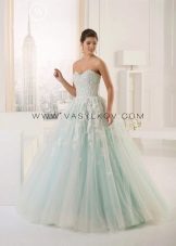 حساسة فستان الزفاف الأخضر من Vasilkova