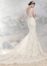 Mermaid krajky svatební šaty
