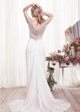 Сватбена рокля Жизел от Анна Кембъл изглед отзад