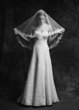 Bröllopsklänning från Anne-Mariee från 2015 a-silhuett samling