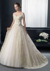 فستان زفاف من كرة روزا كلارا