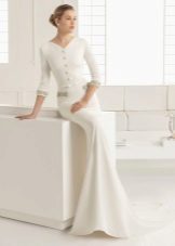 Svatební šaty od Rosy Clary rovné