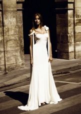 Vestido de novia de Hugo Zaldi simple