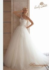 Lady White Diamond Wedding Dress Gorgeous