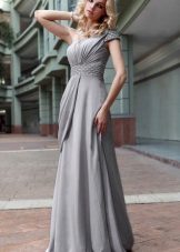Sølvgrå kjole