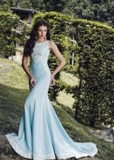 „Tulipia“ mėlyna vestuvių suknelė