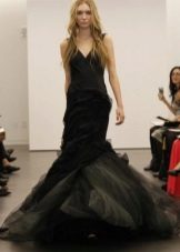 Juodoji „Couture“ vestuvių suknelė