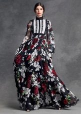 Vestido de flores de Dolce e Gabbana
