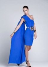Mavi yunan elbise