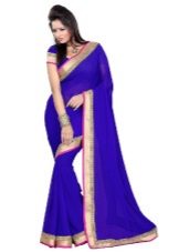 Purple saree