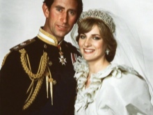 Svatební obrázek princezna Diana