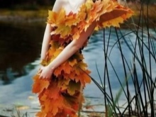 Leaf kjole