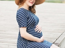 O pălărie pentru o fotografie pentru femeile însărcinate