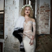 Julie Vino Lace Wedding Dress