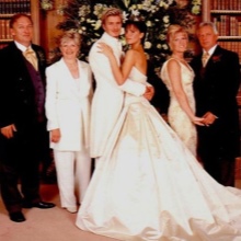 Vestuvių suknelė V. Beckham