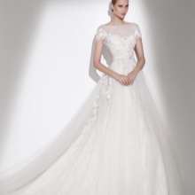 Vestido de novia de la colección de encaje 2015 de Elie Saab.