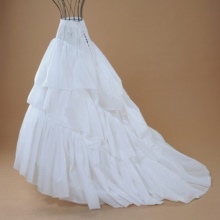 Nunta A-Line de mătase petticoat