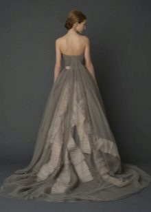 Gray Vera Wong Wedding Dress