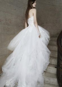 Magnífico vestido de novia de Wong