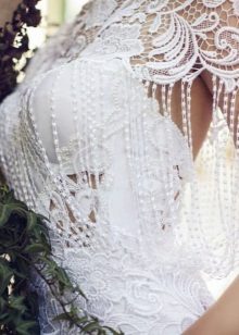 Parte superior do vestido de casamento de Ricky Dalal