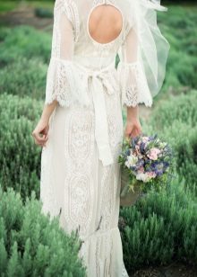 Vestuvių suknelė Provence iš nėrinių