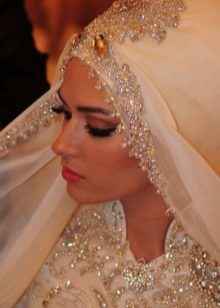 Muslimská nevěsta je Hidžáb