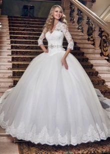 Magnífic vestit de núvia d'Eva Utkina