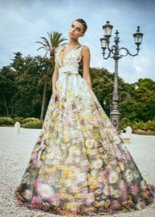 Gaun pengantin dari warna Alessandro Angelozzi
